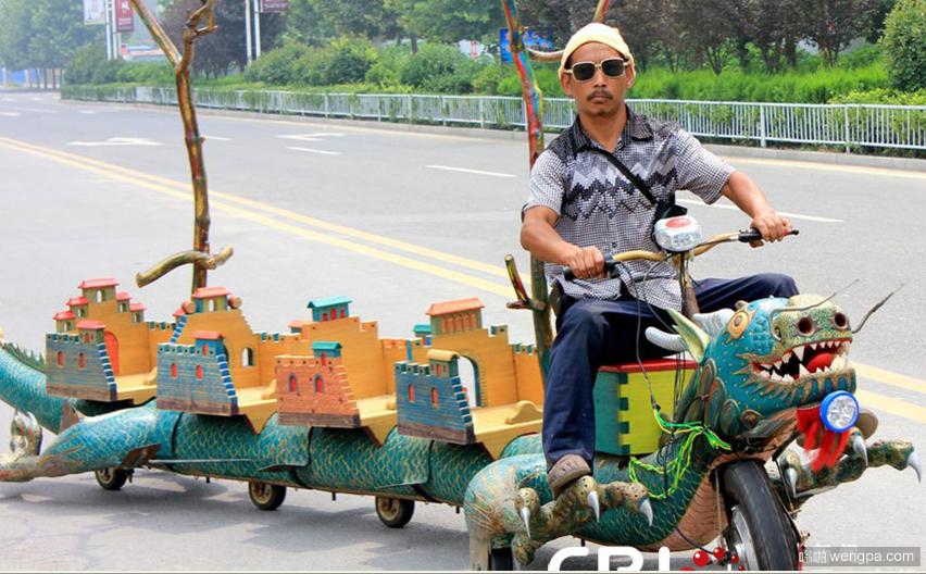 高手在民间-龙型拖挂车